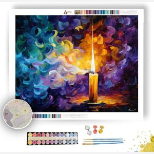 SILENT FLAME - Paint by Numbers Full Kit