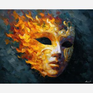BURNING MASK
