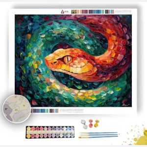SURREAL SERPENT - Paint by Numbers Full Kit
