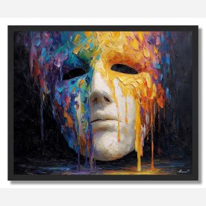 MELTING MASK - FRAMED