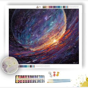 COSMIC ORBIT - Paint by Numbers Full Kit