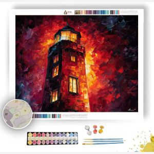 CRIMSON TOWER - Paint by Numbers Full Kit