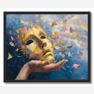 RISING MASK - FRAMED