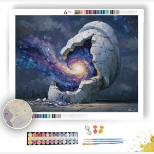 COSMIC STATUE - Paint by Numbers Full Kit