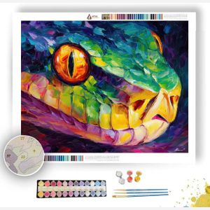 WOUNDED SERPENT - Paint by Numbers Full Kit