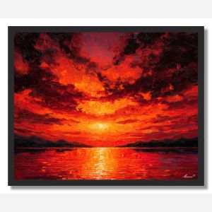 CRIMSON CROWN - FRAMED