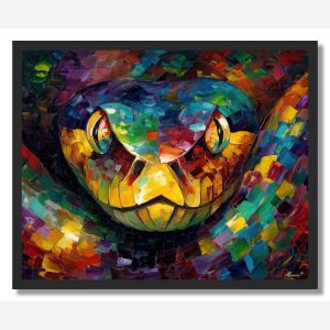 HIDDEN SERPENT - FRAMED