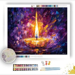 BROKEN FLAME - Paint by Numbers Full Kit