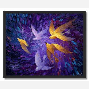 TWISTED FLIGHT - FRAMED