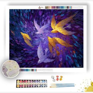 TWISTED FLIGHT - Paint by Numbers Full Kit