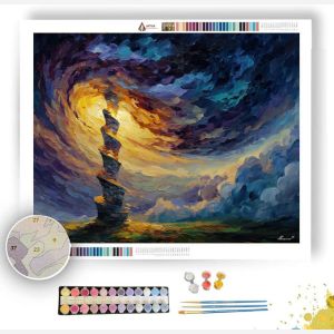 TWISTED OBELISK - Paint by Numbers Full Kit