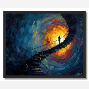 LONELY SPIRAL - FRAMED