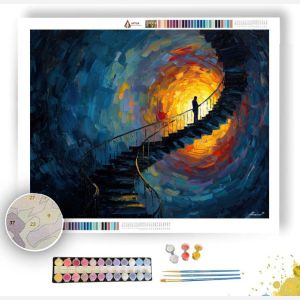 LONELY SPIRAL - Paint by Numbers Full Kit