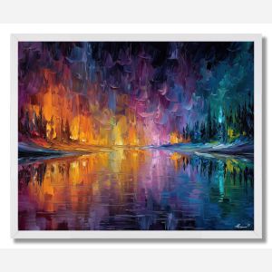 MELTED MIRROR - FRAMED