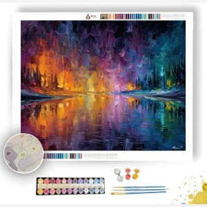 MELTED MIRROR - Paint by Numbers Full Kit