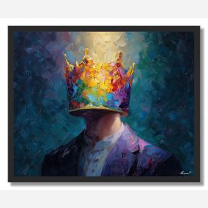 DREAMING CROWN - FRAMED