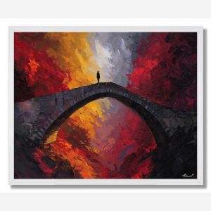 WOUNDED BRIDGE - FRAMED