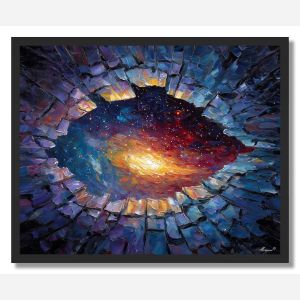 COSMIC MIRROR - FRAMED