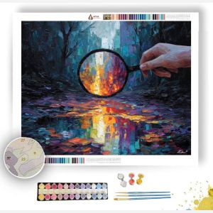 HOLLOW MIRROR - Paint by Numbers Full Kit