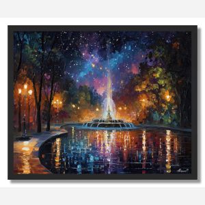 CELESTIAL FOUNTAIN - FRAMED
