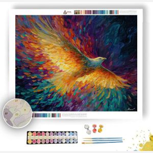 SILENT FLIGHT - Paint by Numbers Full Kit