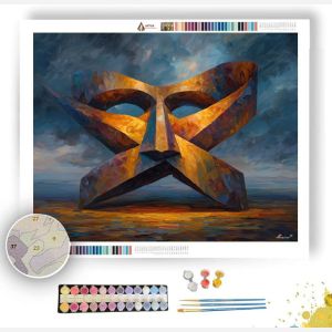 TWISTED MASK - Paint by Numbers Full Kit