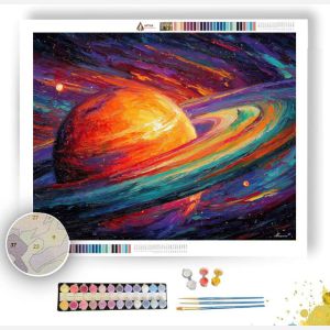 RADIANT PLANET - Paint by Numbers Full Kit