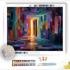 SURREAL MAZE - Paint by Numbers Full Kit