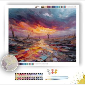 WOUNDED CRYSTAL - Paint by Numbers Full Kit