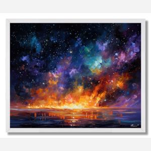 COSMIC FLAME 2 - FRAMED