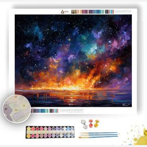 COSMIC FLAME 2 - Paint by Numbers Full Kit