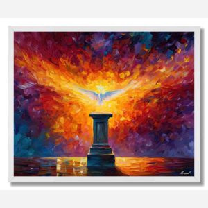 SACRED FLIGHT 2 - FRAMED