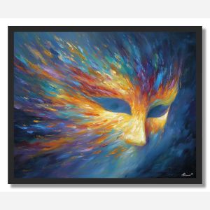 RADIANT MASK - FRAMED