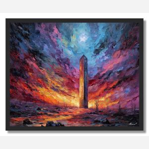 FORGOTTEN OBELISK - FRAMED
