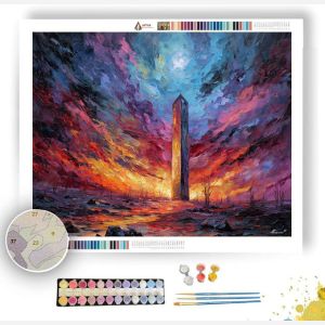FORGOTTEN OBELISK - Paint by Numbers Full Kit