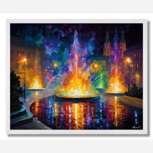 RADIANT FOUNTAIN - FRAMED