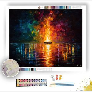 DREAMING FLAME - Paint by Numbers Full Kit