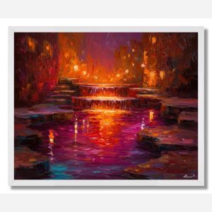 WOUNDED FOUNTAIN - FRAMED