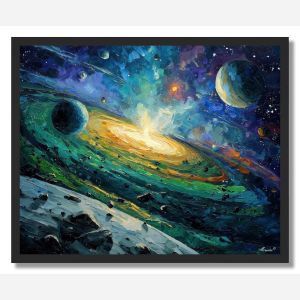 TWISTED PLANET - FRAMED