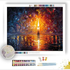 MELTED FLAME - Paint by Numbers Full Kit