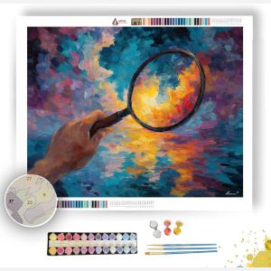 SURREAL MIRROR - Paint by Numbers Full Kit