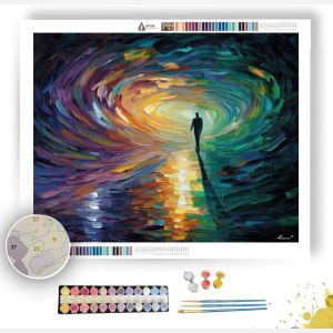 TWISTED SHADOW - Paint by Numbers Full Kit