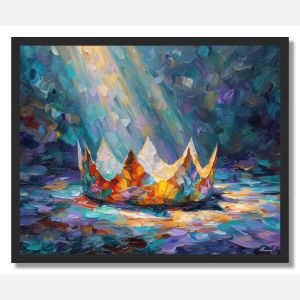 BROKEN CROWN - FRAMED