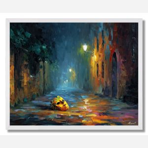 LONELY MASK - FRAMED