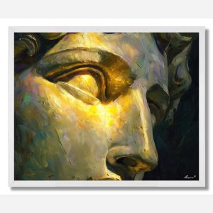 SACRED STATUE - FRAMED