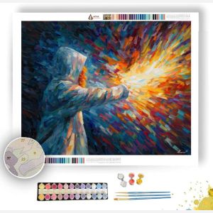 PRISMATIC FLAME - Paint by Numbers Full Kit