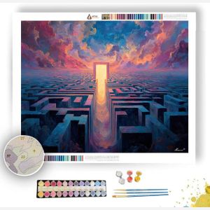 ENDLESS LABYRINTH - Paint by Numbers Full Kit