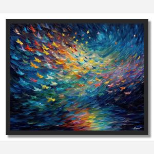 COSMIC FLIGHT - FRAMED