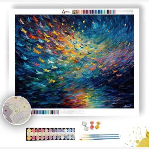 COSMIC FLIGHT - Paint by Numbers Full Kit