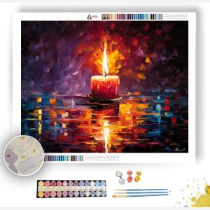 WOUNDED FLAME - Paint by Numbers Full Kit